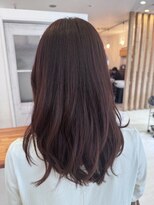 フーガ 新越谷蒲生店(fuuga)&nbsp;艶レッドブラウン × レイヤーミディ