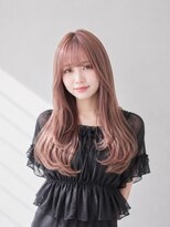 アース コアフュールボーテ 佐久平店(EARTH coiffure beaute)&nbsp;ナチュラルベージュ_韓国ヘア_顔周りレイヤー_ヨシンモリ