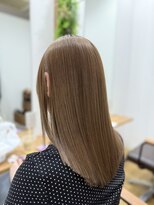 リンク(Link Hair&Spa)&nbsp;ブリーチなしミルクティーベージュ