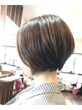 ヘアールシア(hair Lucia) 【南草津ルシア】ナチュラルショートボブ