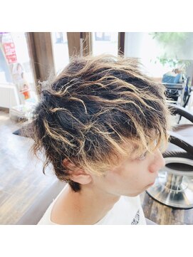 グラスヘア 流川店(Grass Hair) メッシュヘア