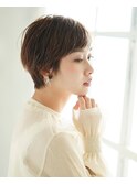 【uta 浮田】 ミニマムショート×クリアベージュ