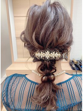 グランルッソ 岡山駅前(GRAN LUSSO) 短めさんでも可愛い編み下ろし