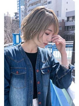 ヘアーラウンジトリップ(hair lounge TRiP) 【カジュアルショート】美シルエット、ウルフショートスタイル