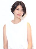 ナチュラルショート/ツヤ髪/20代30代40代50代
