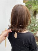 ≪くびれミディ×スモーキーベージュ≫
