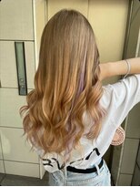 ミラシィ 稲毛(Mirashy)&nbsp;ハニーブロンド　×　編み込みエクステ
