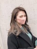 ナナカバイミーツハンド(nana.ca by meetsHAND)&nbsp;ベージュ × インナーカラー