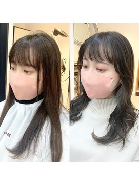 ネオリーブ クーロ(Neolive curro) こだわりのサイドバングで可愛いく♪