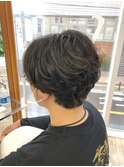 MEN'S HAIR  センターパート　ツイストスパイラル　韓国マッシュ