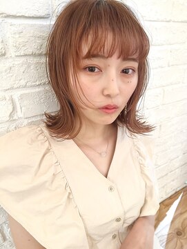 ネオリーブアオバ 高田馬場店(Neolive aoba) 外ハネボブ/ベージュカラー