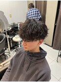 波巻きパーマツイストスパイラルパーマ波巻きスパイラルパーマ