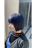 ボブ/ネイビーブルー
