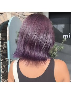 ミル 今治(1003 mille IMABALI) パープルカラー/バイオレッドカラー/ボブ