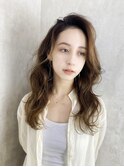 サラ艶ロングレイヤーカットサイエンスアクア髪質改善韓国ヘア