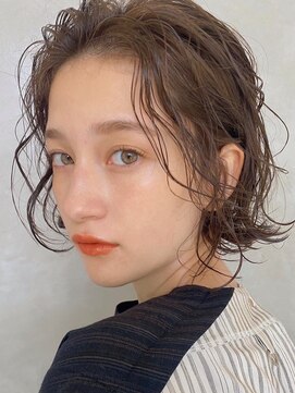 ハンク 表参道(Hank.) 切りっぱなしパーマボブ