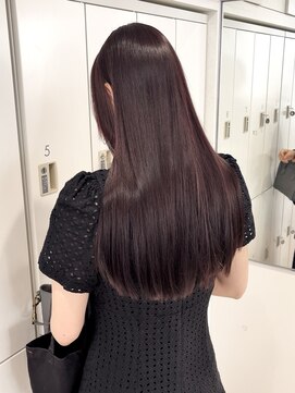 ラルム 新宿(LARME) ピンクラベンダー×髪質改善トリートメント(新宿/艶髪/韓国)