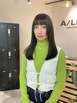 アイリー 名古屋(A/LEE)&nbsp;姫カット／地毛風カラー
