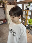 マッシュショート/耳掛けショート/小顔ショート/ショート/カット