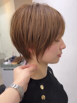 ラフ 新宿(Laff) 新宿小顔ショート/丸みショート/白髪ぼかし/ハイライトカラー