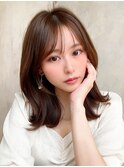 ＊20代30代40代◎小顔薄め前髪顔まわりレイヤーカット新宿