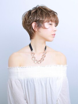 デビュー 沖縄泡瀬店(Debut) 前髪/アンブレラカラー/こなれミディ/イメチェン/ウェーブパーマ