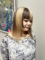 ノブレス ノアール(NOBLESSE NOIR)&nbsp;デザインカラー/姫カット