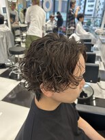 オーシャントーキョー(OCEAN TOKYO) メンズパーマツイスパ波巻きスパイラルマッシュセンターパート