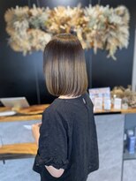 シロ(SHILO)&nbsp;髪質改善ストレート【ブリーチ・強めのクセ】/諏訪