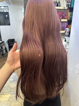 アリスバイアフロート 自由が丘(ALICe by AFLOAT) ブリーチ必須！ピンクブラウン