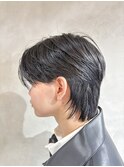 センターパート/ニュアンスパーマ