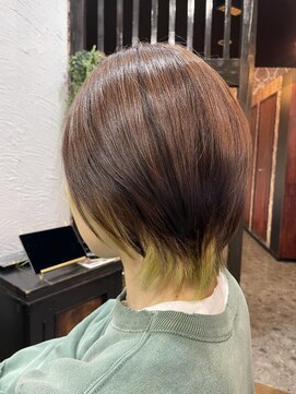 ヘアリゾート マンゴスティン(hair resort Mangosteen) インナーカラー