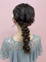 シーズン 大阪(SEASON)&nbsp;【ヘアセット】編みおろし/カジュアルアレンジ/梅田駅