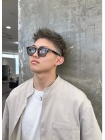 メンズサロン キング 梅田店(Men’s salon K!ng)&nbsp;波巻きツイストスパイラルパーマ/フェザーパーマ/眉毛/メンズ