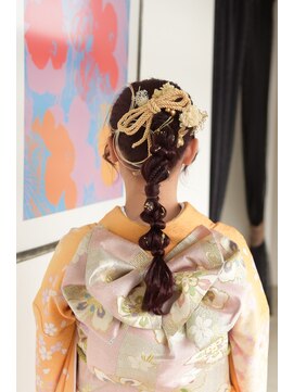 シーエーペッツ(CA-PETZ) 成人式ヘアアレンジ★ゆうな★