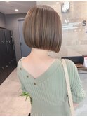 イメチェン切りっぱなしボブ×美髪メルティカラー[横浜駅]