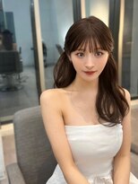 レイヤーミディアムメルティカラーフェミニンロング似合わせ