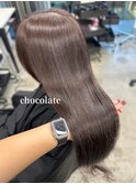 チョコレートブラウン　チョコブラウン　マロンブラウン