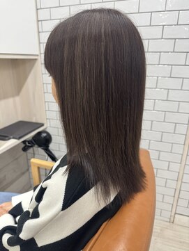 ハツ 橋本(HATSU) 白髪ぼかし◎ハリウッド式髪質改善トリートメント【佐藤こうや】