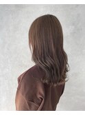 モカブラウン×ロングスタイル