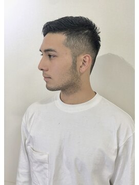 ラックセカンドスペース(LUCK 2nd SPACE) 【似合わせカット】フェードショート　　清水純