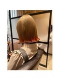 柔らかいシルエットの大人可愛いスタイル