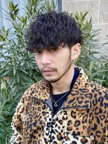 エリマ 調布(elima)&nbsp;波巻きスパイラルパーマツイストスパイラルパーマ縦落ち刈り上げ