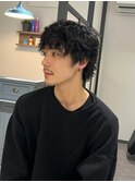 無造作パーマ