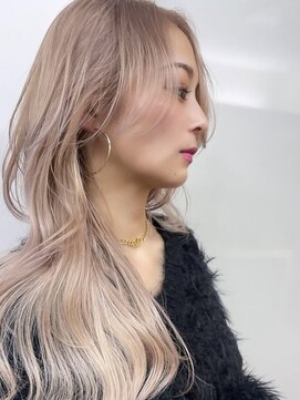 ラキング ギンザ トウキョウ(LAKING GINZA) くびれヘア/アプリコットオレンジ/夏/ハイライトカラー[銀座駅]