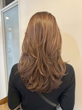 ムード(MOOD,) 暗めカラー/グランマッシュ[レイヤーカット/髪質改善/銀座]