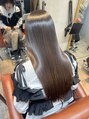 シアー 大阪梅田(SHEER.) 酸性ストレートなら柔らかい質感でまとまりのあるストレートに☆