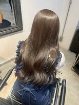 ノエル 池袋店(noel)&nbsp;【noel】manami×ブリーチなしオリーブベージュ