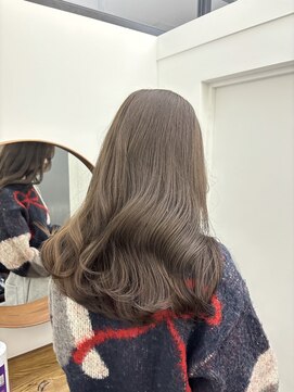 ほんのりくすみカラー