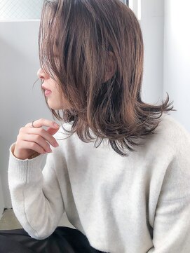 アコロン 武蔵小杉(acoron.) 小顔前髪×ココアブラウン×大人かわいい×フリンジウェーブ